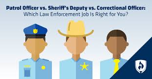 Patrol Officer Vs Sheriffs Deputy Vs Correctional Officer