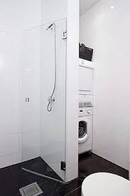 Upstairs Bathroom Replace Tub With Shower And Space For Stackable Washer Dryer Unit Min Laundry Room Bathroom Laundry In Bathroom Vintage Laundry Room Decor
