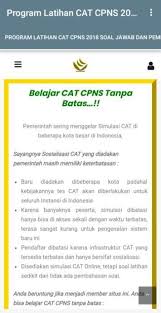 Latihan Cat Cpns Online Gratis For Android Apk Download