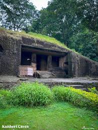 The Kanheri Caves, located within ...
