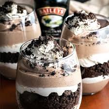 Bailey S Cookie Cream Parfait Recipe Recipe Parfait Recipes Yummy Food Dessert Food
