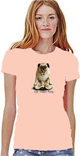 Yoga Dog Shirt Has A Pug In A Sitting Yoga Pose This Classic Casual Shirt Says I Love My Pug This Is A Unisex Jersey T Sitting Yoga Poses Dog Yoga