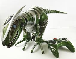 Sharper Image Dinosaur Robo Raptor Robotic Toy Huge Roars Walks Remote Control Sharperimage Raptor Toys Sharper Image Robotic Toys