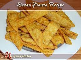 Besan Paare Spicy Crackers Manjula S Kitchen Indian Vegetarian Recipes Recipe Indian Food Recipes Vegetarian Spicy Crackers Recipes
