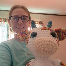 Ordered cow amigurumi progress update