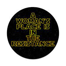 The neighboring incas tried to subjugate the jivaroan peoples, but the inca empire's expansion attempts failed after a series of bloody confrontations where the inca army lost against the fierce jivaroan. A Woman S Place Is In The Resistance 2 Sticker Set For Pop Grip Stent For Phones And Tablets Stickers Only