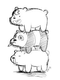 Grace S Krafts Bear Coloring Pages We Bare Bears Bare Bears