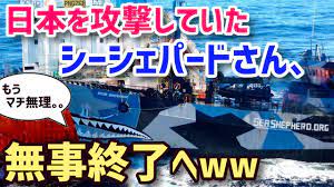 海外の反応】自業自得！散々日本を責め続けたシーシェパードが妨害活動を中止へw日本に負けて、IWC同様反捕鯨団体シー・シェパードが今更慌てだす！ -  YouTube