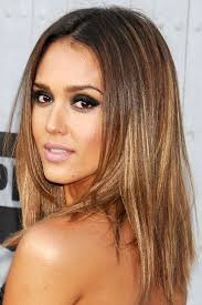 The thin highlights have been done at the ends of the hair strands. 7 Best Celebrity Hair Highlights For 2018 The Best Highlights For Your Hair Type