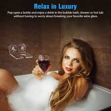 Tsv Bathtub Wine Glass Cupholder