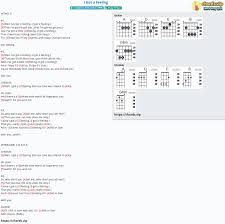 Chord I Got A Feeling Ricky Nelson Tab Song Lyric Sheet Guitar Ukulele Chords Vip