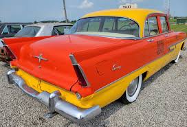 Image result for Federal Yellow 1956 Taxi