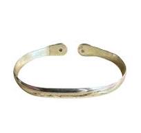 Rainbow Moonstone Solid 925 Sterling Silver Bangle Bracelet