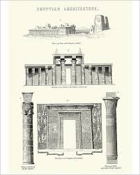 Print Of Ancient Egyptian Architecture Ancient Egyptian Architecture Ancient Egyptian Paintings Ancient Egypt Architecture