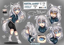 Nothing brings anime artists more satisfaction than creating their own original characters. Rooxye 125 Krystal Character Sheet