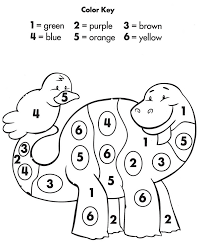Every page is divided into squares and each square contains a number. Fun Color By Numbers For Kids 101 Coloring