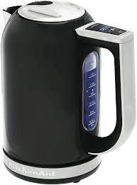 Upgrade your kitchen with our exclusive & wide range of small kitchen appliances. Kitchenaid 5kek1835aob 1 7l Artisan Kettle Onyx Black At The Good Guys