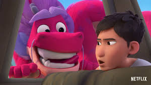 Review Animasi Wish Dragon (2021) Naga Sakti Pengabul Permintaan [The Story  of a Wish-Granting Pink Dragon]
