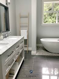 Paint Colour Review Benjamin Moore Stonington Gray Hc 170 Light Grey Bathrooms Grey Bathroom Tiles Bathroom Colors Gray