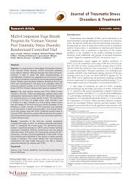 What is stress according to yoga. Pdf Multi Component Yoga Breath Program For Vietnam Veteran Post Traumatic Stress Disorder Randomized Controlled Trial