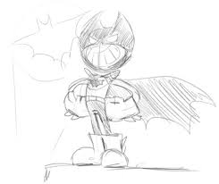 Discord chat: “Someone quick draw Bendy dressed as Batman” Me: *rushly  delivers* ” They told me to post i… | Bendy and the ink machine, Discord  chat, Quick draw