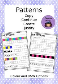 Repeating Patterns Worksheet Copy Continue And Create Pattern Worksheet Repeating Patterns Abc Patterns