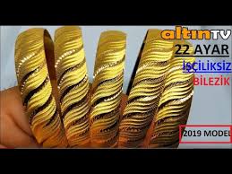 22 Ayar Altin Bilezik Modelleri 2019 Latest 22k Gold Bracelet Desings Youtube
