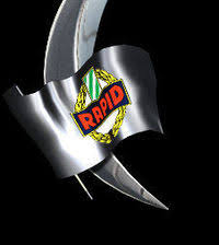 Sports club in vienna, austria. Hooligans Rapid Wien Gruppe