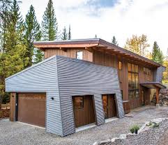 Bridger steel offers a unique rawhide texture for a range of color options. Bridger Steel And Ridgeline Metal Western Home Journal Luxury Mountain Home Resource