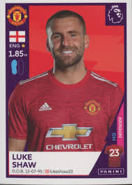 Luke shaw fm 2021 scouting profile. 416 Luke Shaw Manchester United Premier League 2021 Sticker Football Cards Direct