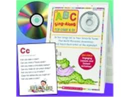 Scholastic Abc Sing Along Flip Chart With Cd Newegg Com