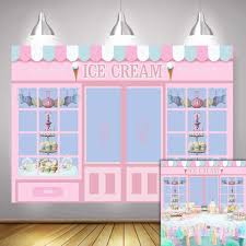 Check spelling or type a new query. Buy Ice Cream Dessert Shop Candy Bar Backdrop Girl Birthday Party Background Photography Decoration At Affordable Prices Free Shipping Real Reviews With Photos Joom