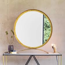 Zandar Large Gold Table Mirror In 2020 Mirror Table Mirror Gold Table