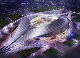صورة رقم 4 يصفه بمهبل المرأة هجوم بريطاني ساخر على ملعب الوكرة Stadium Design Stadium Architecture Building
