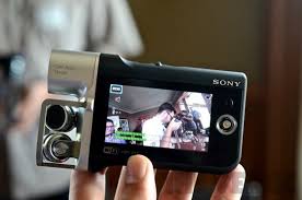 Sony S Music Video Recorder Is A Small Strange Gorgeous Handheld Camera Handheld Camera Digital Video Camera Sony