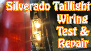 Turn signals and brake lights should be the brighter illumination and. Diy Chevy Silverado Gmc Sierra Taillight Repair How To Test And Repair Tail Lamp Wiring Brake Light Youtube