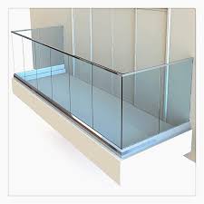 Prices include all parts, paint, fittings and vat. Modern Design Balcony Aluminium Alloy U Channel Glass Railings Buy Glass Stair Railing Exterior Glass Railing Frameless Glass Balcony Railing Product On Alibaba Com