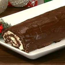 Try Linda Evans Buche De Noel You Ll Just Need For The Cake Butter To Grease 1 Cup Semisweet Chocolate C The Chew Recipes Buche De Noel Recipe Buche De Noel