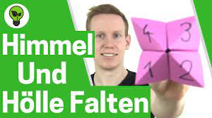 Begonnen wird das spiel damit, dass ein steinchen ins feld erde geworfen wird. Himmel Und Holle Falten Ultimative Anleitung Wie Himmel Oder Holle Spiel Basteln Beschriften Youtube