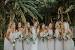 Floor Length Light Grey Bridesmaid Dresses