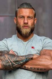 Look like a warrior with this norse style and beard braids. Viking Beard Styles