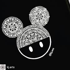Mickey mouse free coloring pages. Kj Arts Mickey Mouseee Art Artoftheday Micronpen Mandala Mandalas Mandalaart Mandalata Disney Mandala Tattoo Mandala Book Mickey Mouse Coloring Pages