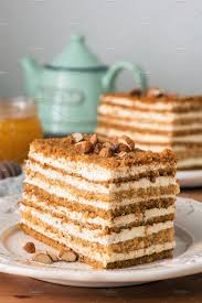 Honey Cake Medovik Honey Cake Recipe Medovik Cake Recipe Russian Honey Cake