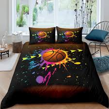All of the stat sheets will cover points. Basketball Bedding Set Boys Flowers Comforter Cover Set Us Twin Full Queen King Size Au Double With Corner Ties And Zipper Closure Sports Theme Comforter Cover For Teens Kids Child Black Paint