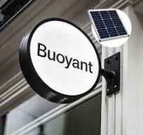 Solar Powered LED Board Acrylic Sheet Silk Screen Poster Light Box Customized Shape Led Solar Power Led Signs