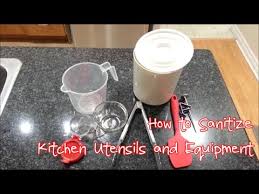 Expand your interior & furniture business using the website template. How To Sanitize Kitchen Utensils And Equipment Youtube