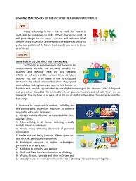 It would be more beneficial to describe what online safety is not, before we delve into what it truly is. Module 2 Edtech Lessson2 Copyright Infringement Educational Technology
