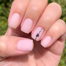 Heart nail designs for short nails can be extremely cute and thematic as well. Simple Heart Nail Art Design Heart Nail Designs Nail Art Nail Designs