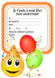 Carte Invitation Anniversaire A Imprimer Invitations De Cartes Carte Invitation Anniversaire Carte Anniversaire Invitation Anniversaire A Imprimer