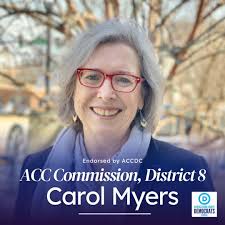 Carol Myers, ACC District 8 Commissioner